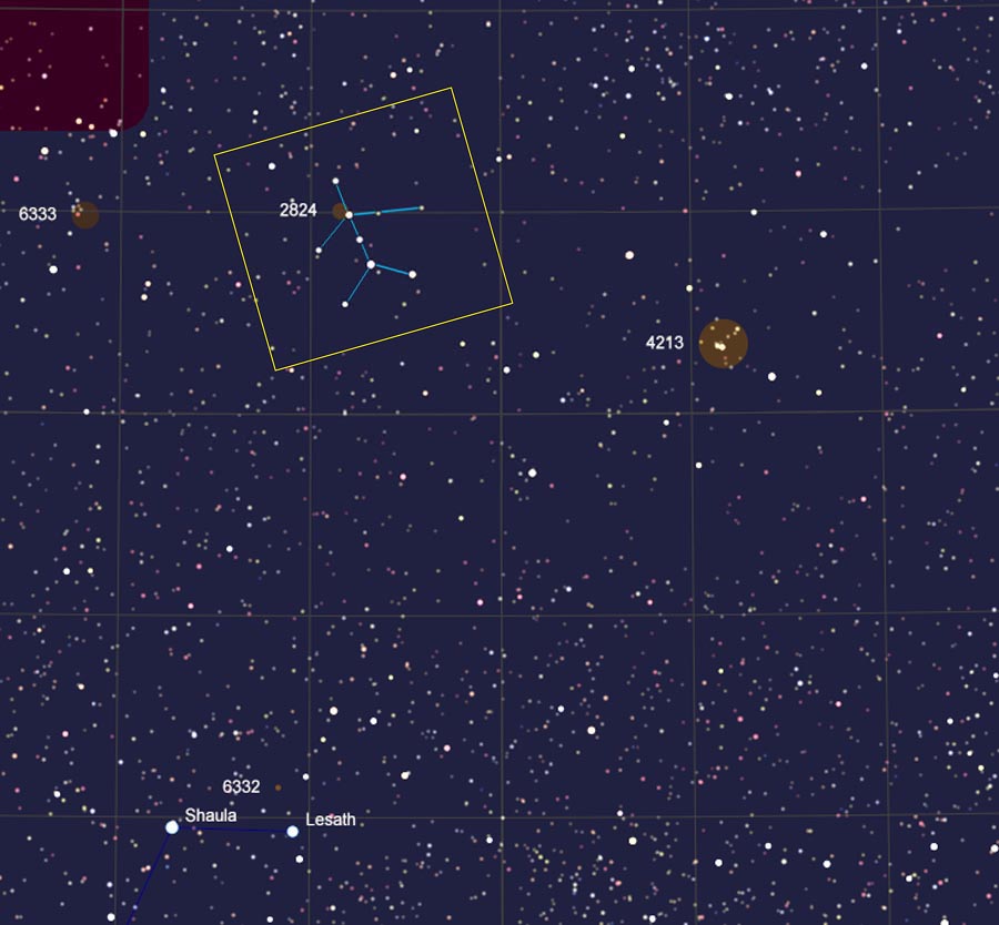 asterism map